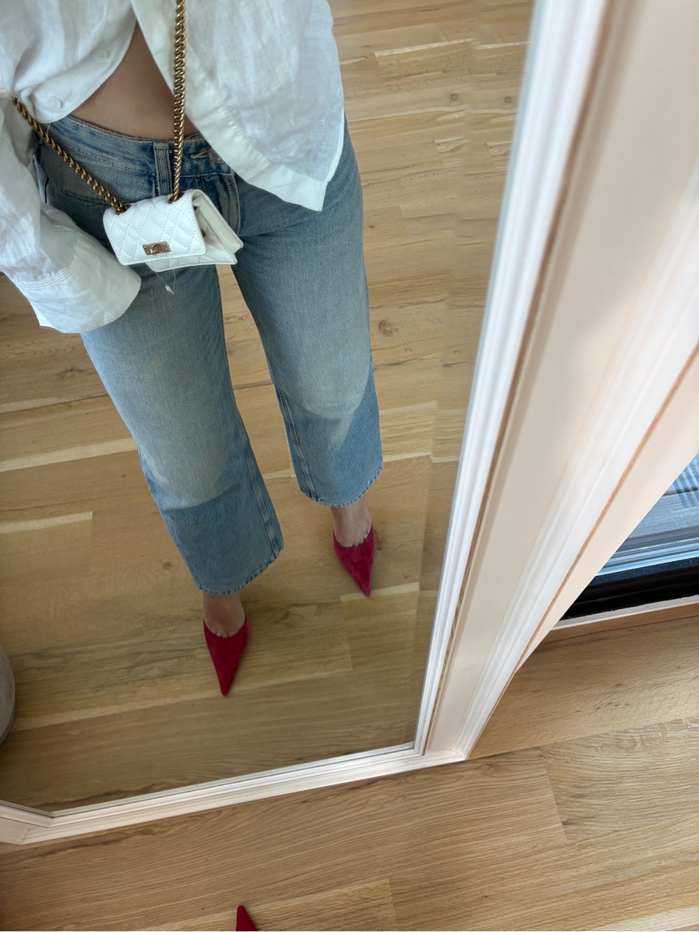 Jeffrey Campbell Pink Suede Pointed-Toe Mules